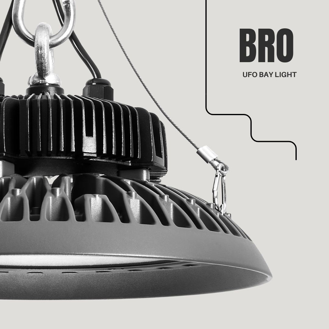 Warehouse LED High Bay Lighting Done Right: The BRO Series Guide (100W-200W) 